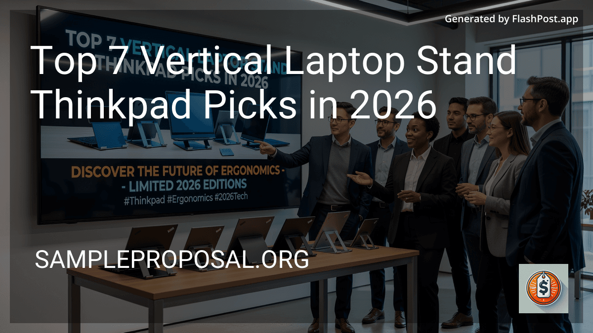 Top 7 Vertical Laptop Stand Thinkpad Picks in 2026
