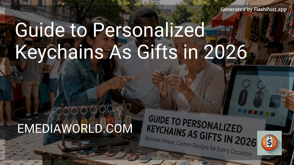 Guide to Personalized Keychains As Gifts in 2026 image