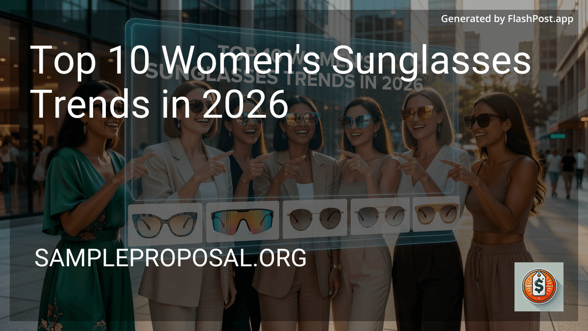 Top 10 Women's Sunglasses Trends in 2026 preview