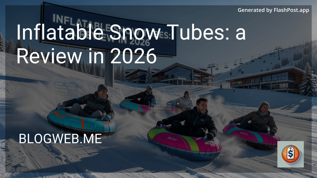 Inflatable Snow Tubes: a Review in 2026 preview