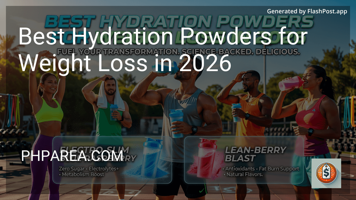 Best Hydration Powders for Weight Loss in 2026 preview
