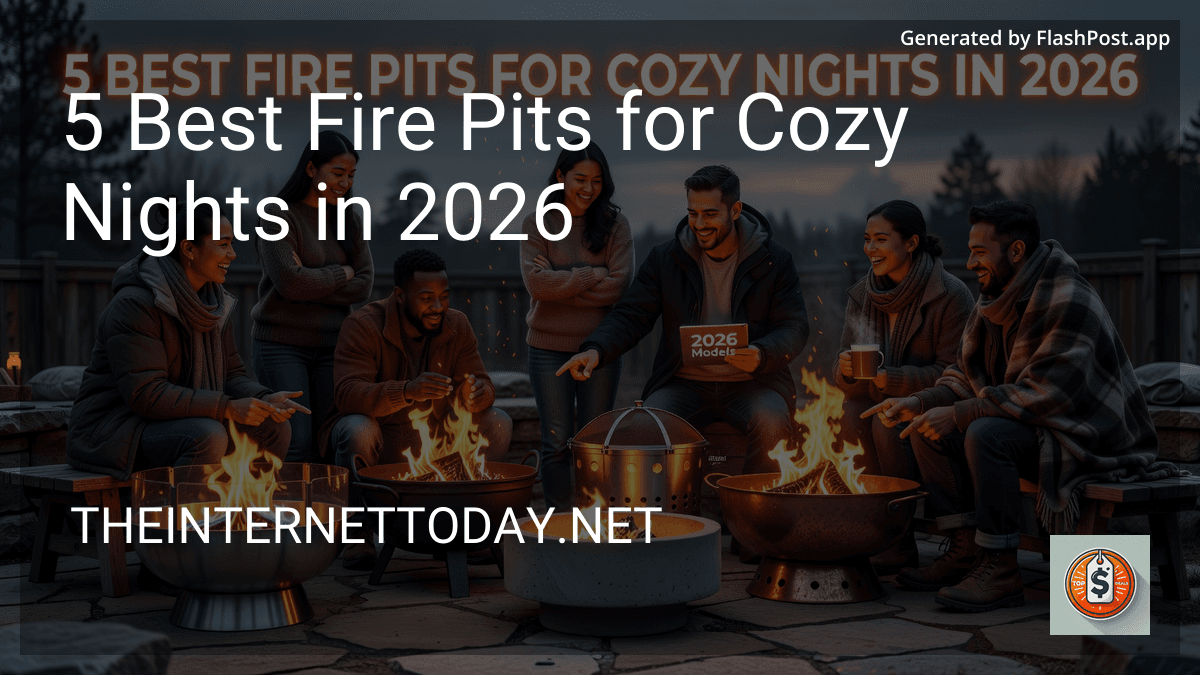 9 Best Fire Pits for Cozy Nights in 2026 preview
