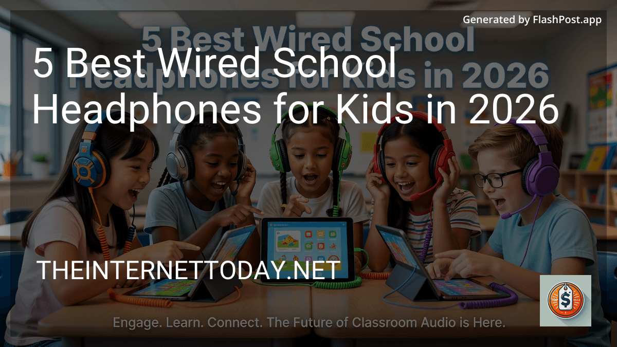 10 Best Wired School Headphones for Kids in 2026