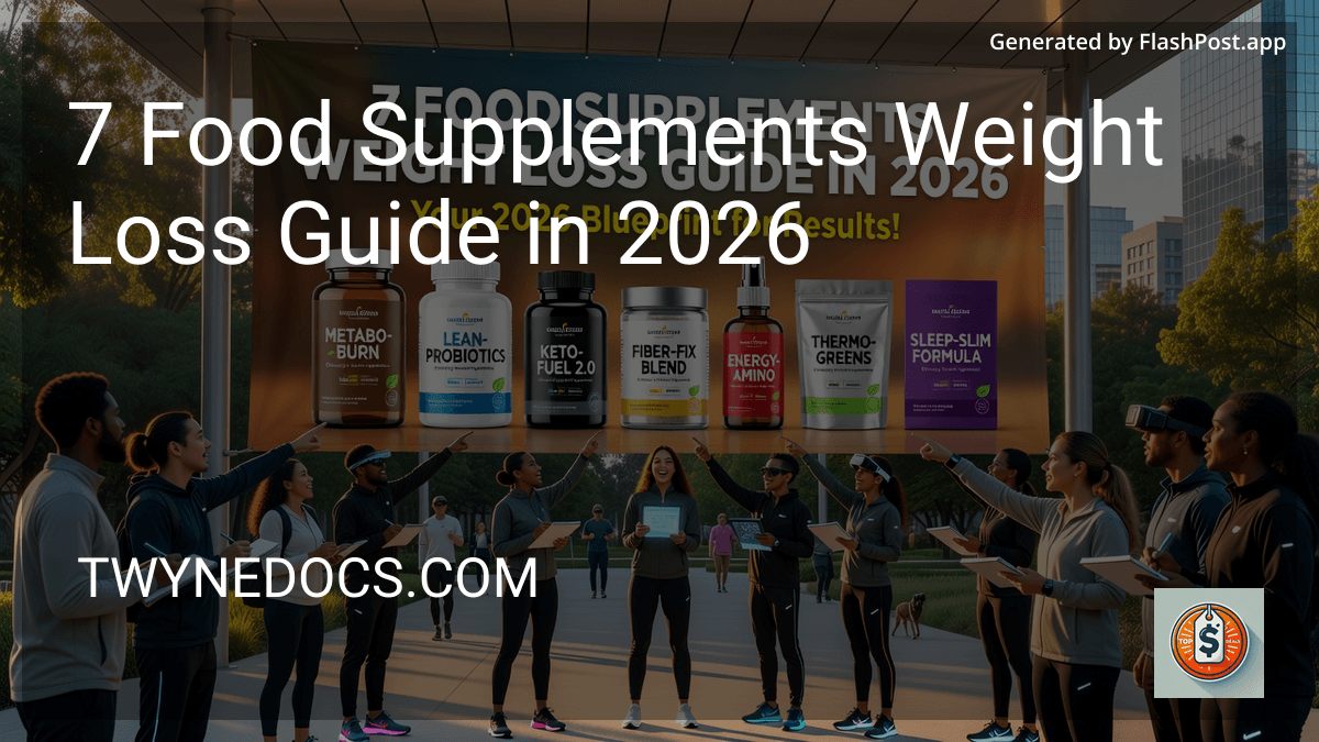10 Food Supplements Weight Loss Guide in 2026