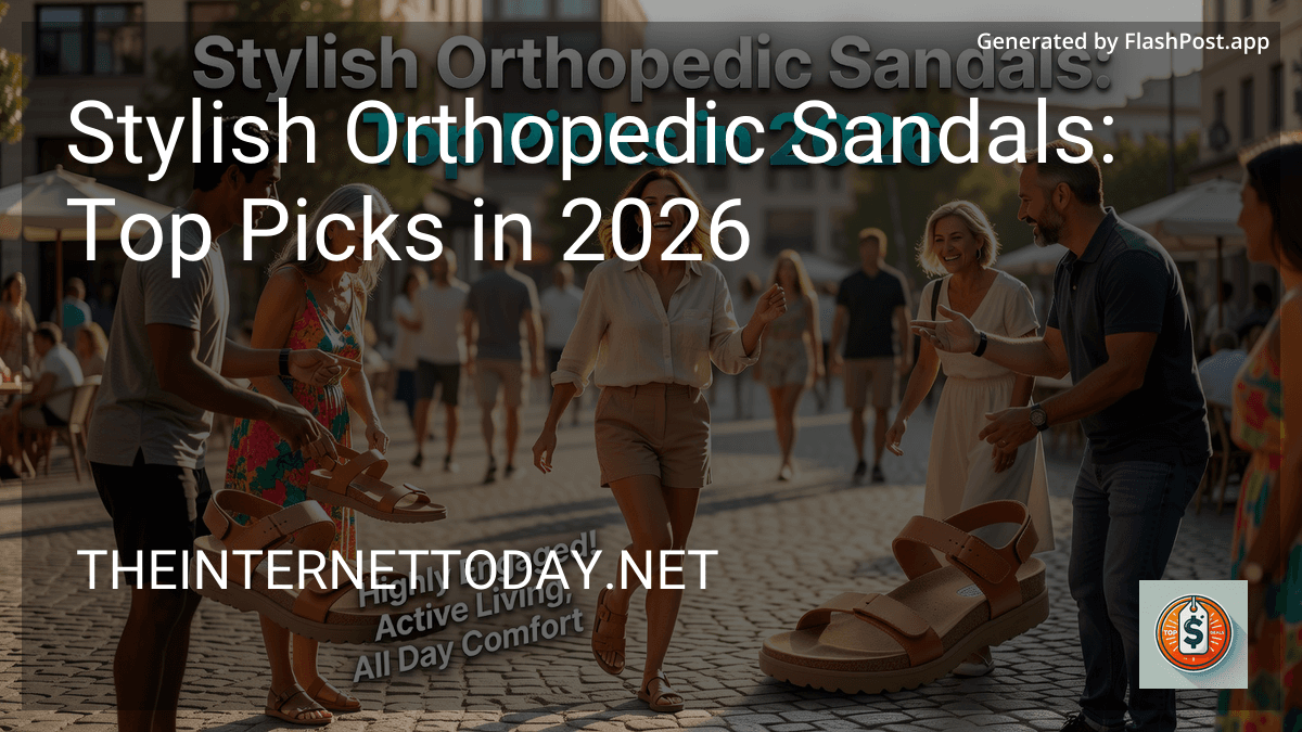 Stylish Orthopedic Sandals: Top Picks in 2026 preview