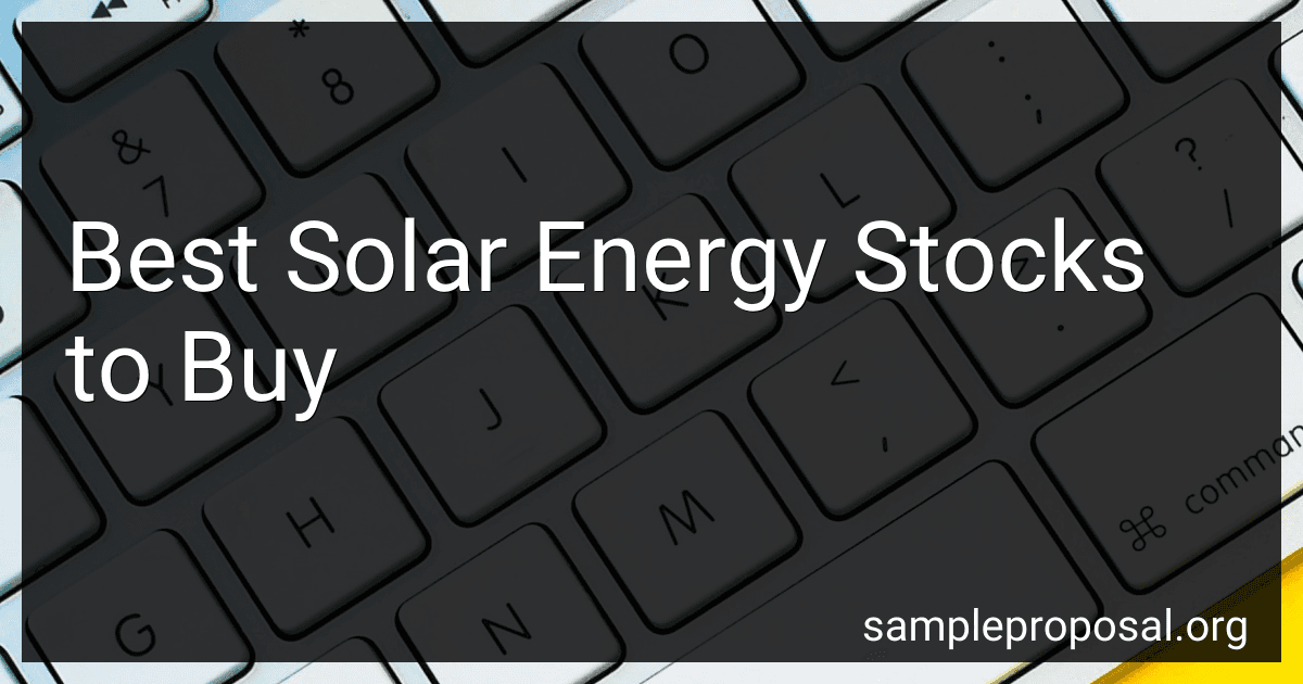 Best Solar Energy Stocks to Buy in 2025 image