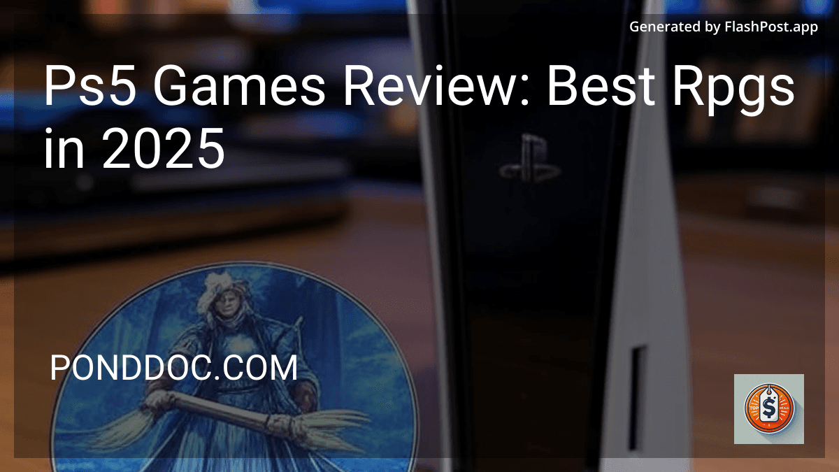 Ps5 Games Review: Best Rpgs in 2025 image