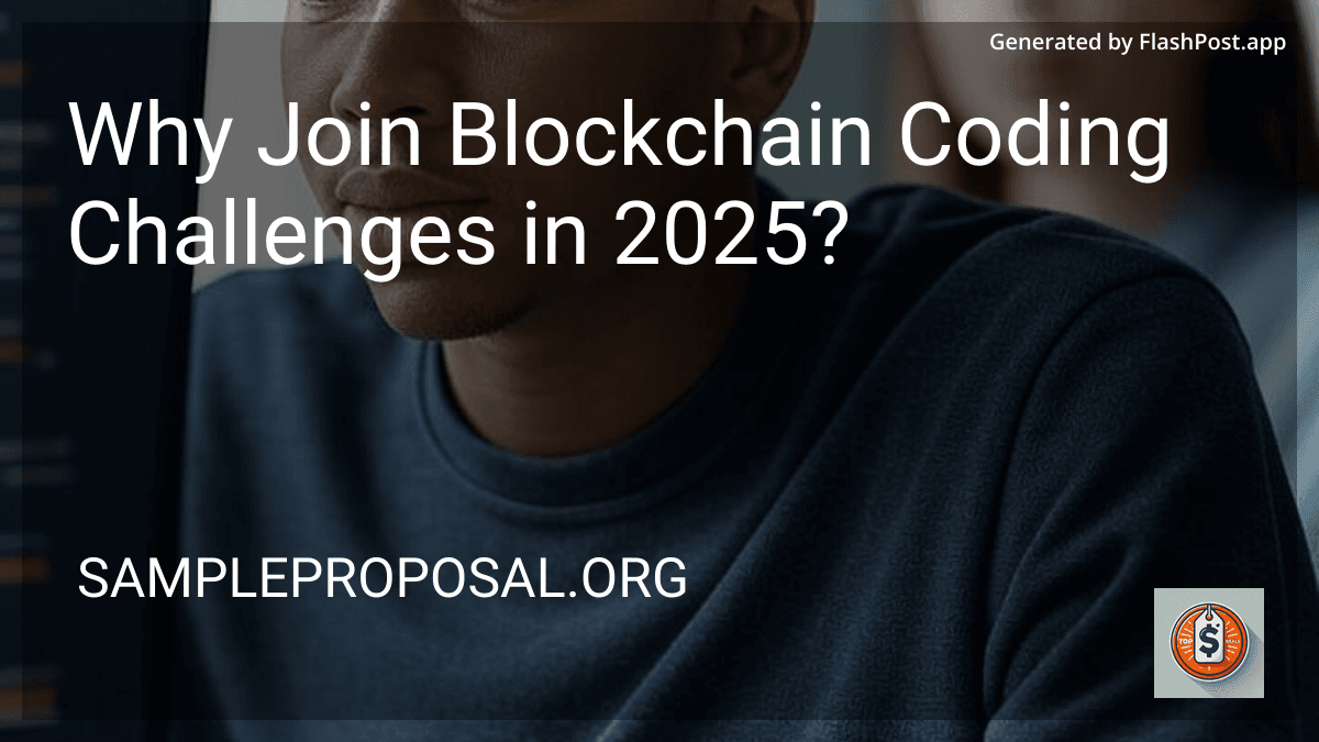 Why Join Blockchain Coding Challenges in 2025? preview