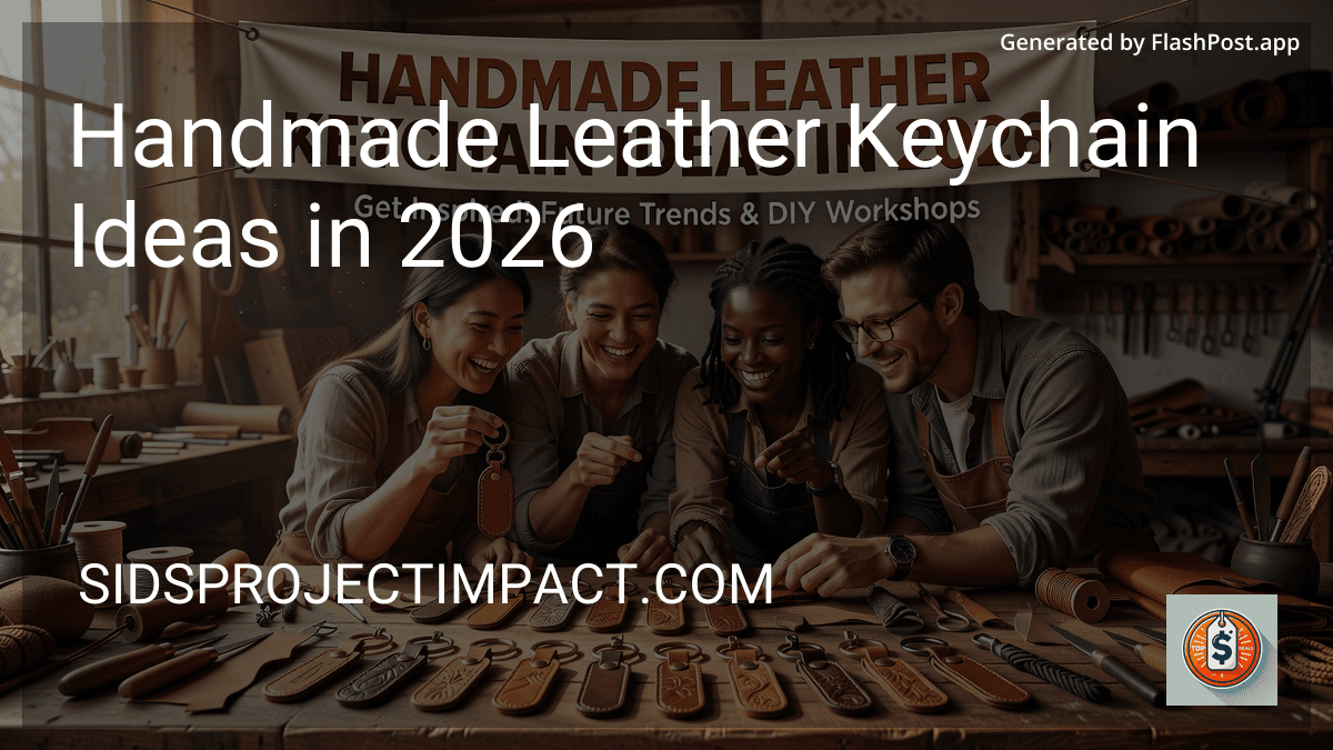 Handmade Leather Keychain Ideas in 2026