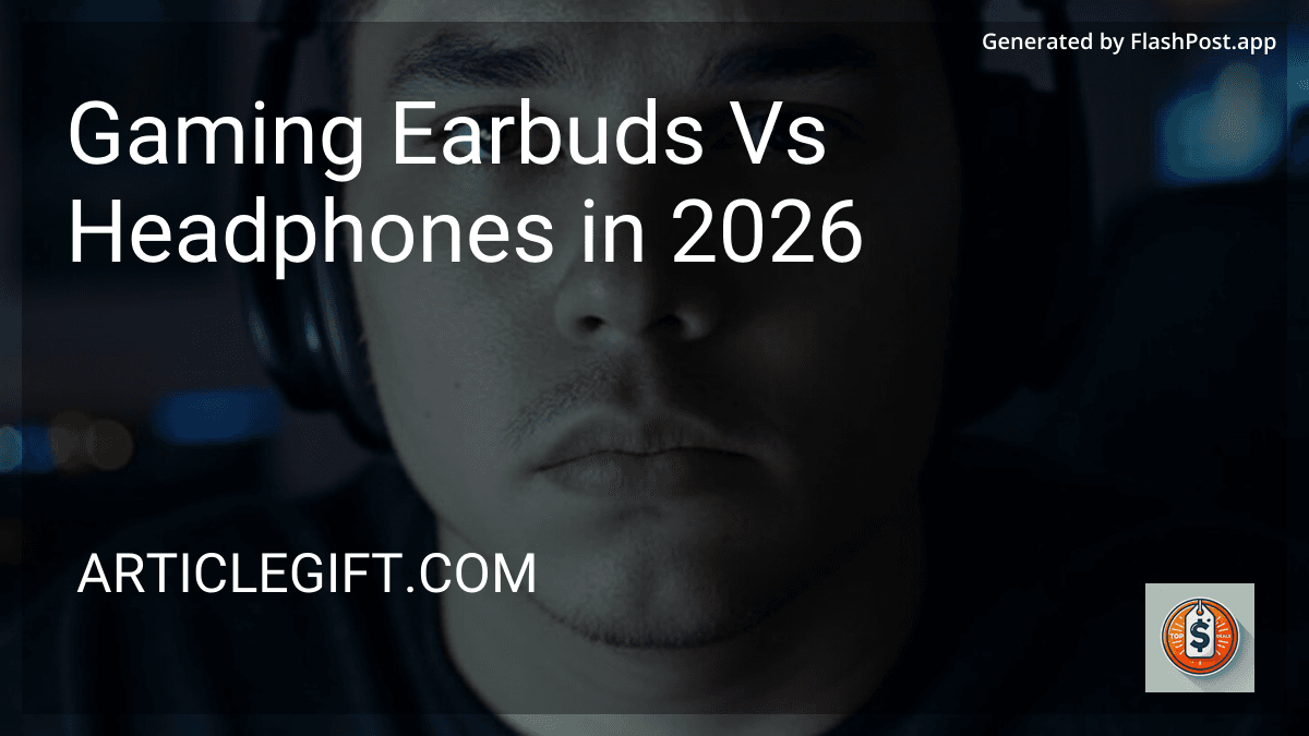 Gaming Earbuds Vs Headphones in 2026 preview