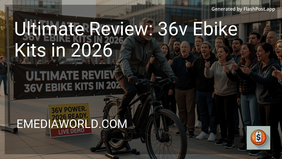 Ultimate Review: 36v Ebike Kits in 2026 preview