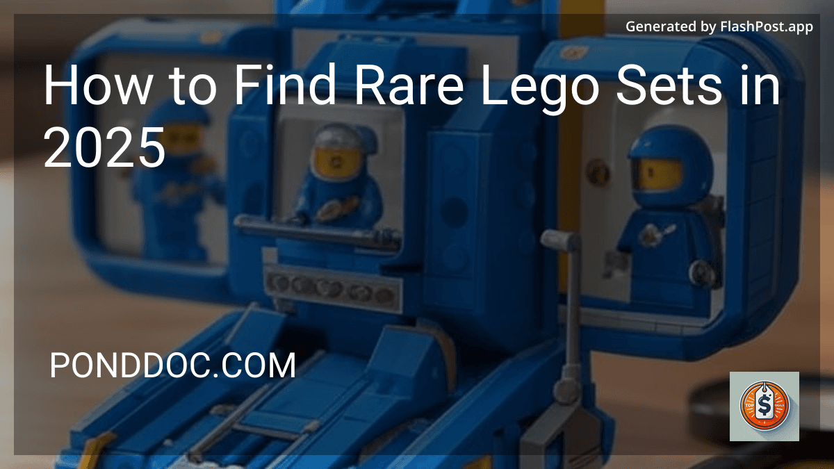How to Find Rare Lego Sets in 2025 image