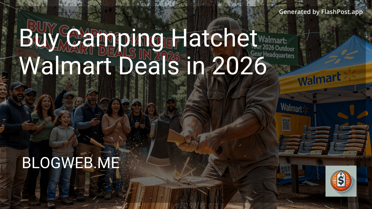 Buy Camping Hatchet Walmart Deals in 2026