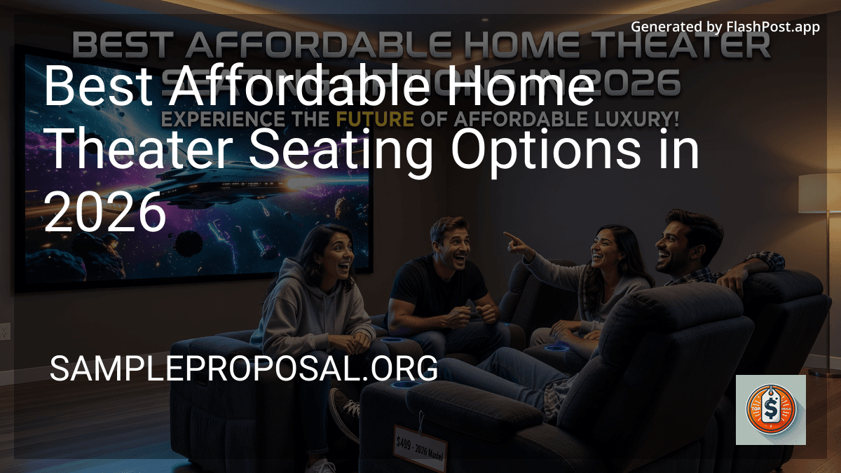 Best Affordable Home Theater Seating Options in 2026 preview