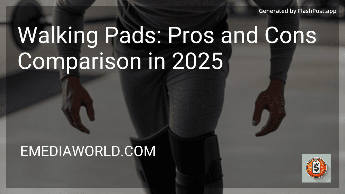 Walking Pads: Pros and Cons Comparison in 2025 image