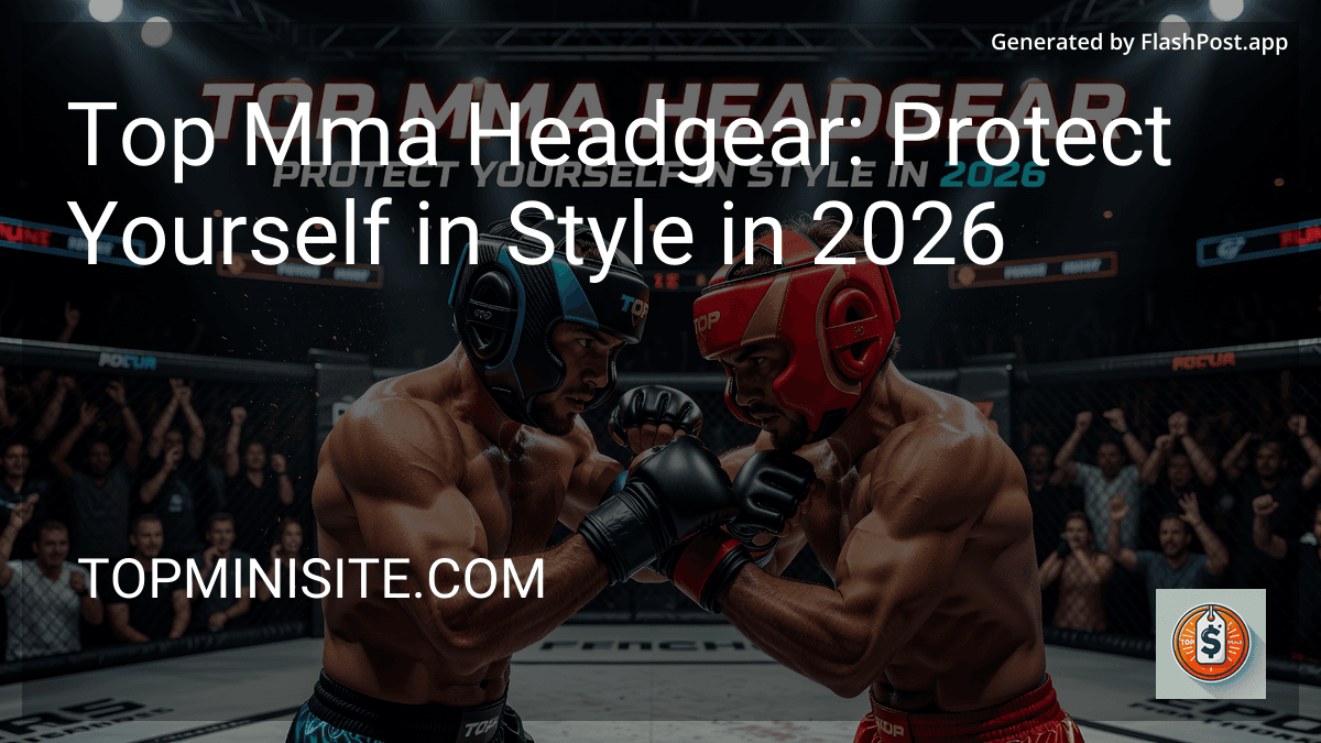 Top Mma Headgear: Protect Yourself in Style in 2026 preview