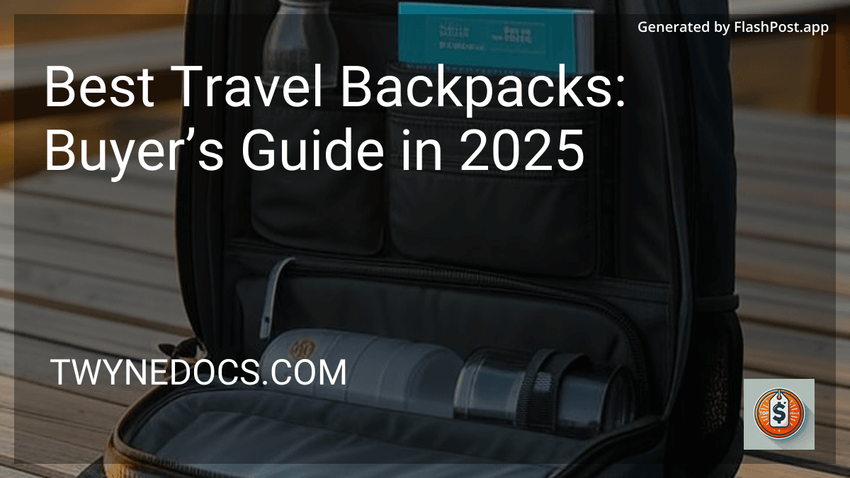 Best Travel Backpacks: Buyer’s Guide in 2025 image