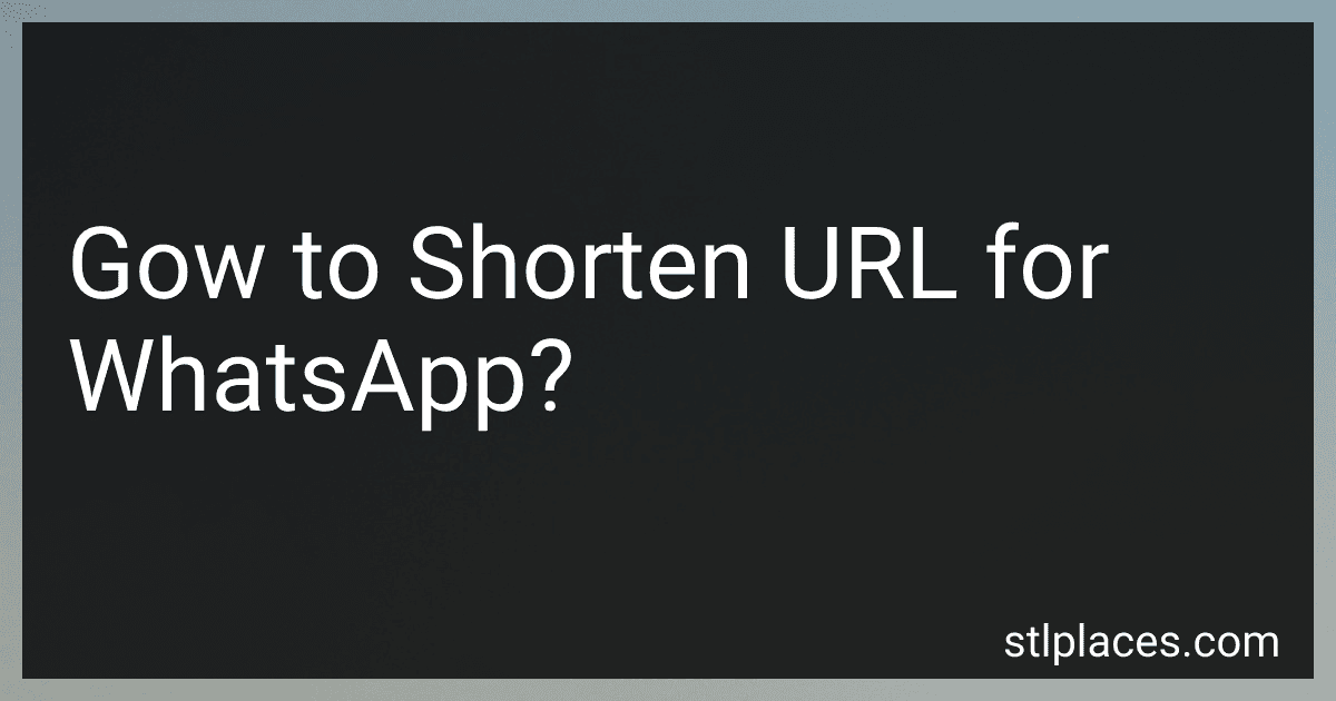 How to Shorten URL for WhatsApp? image