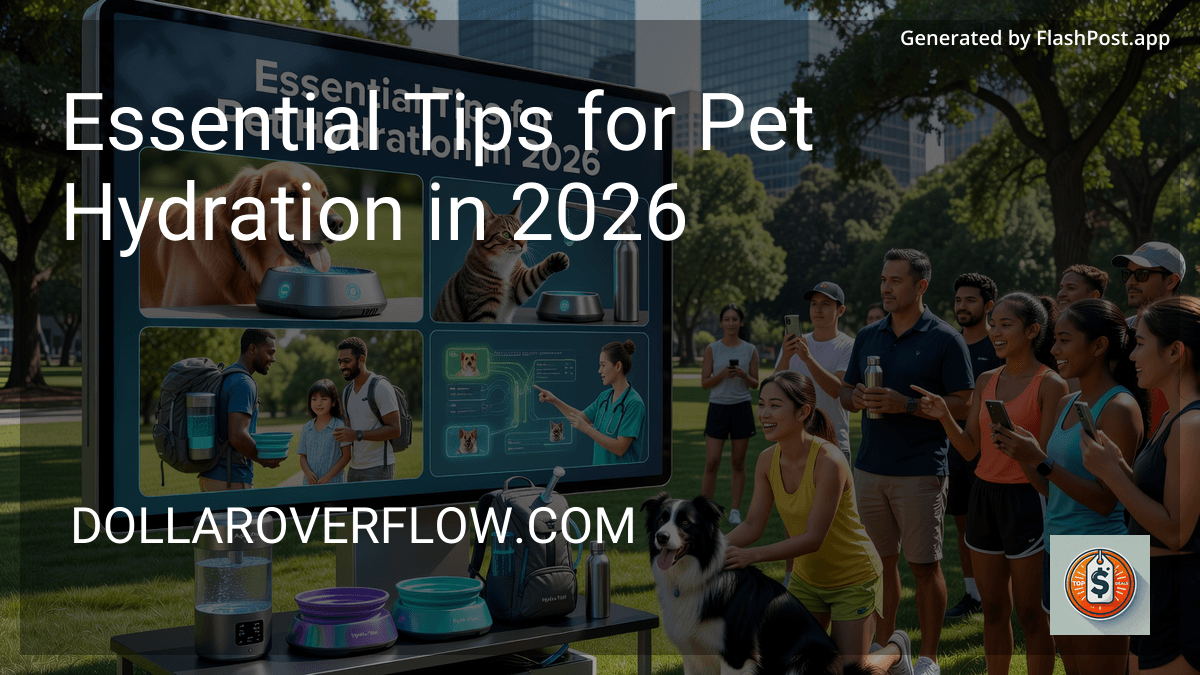 Essential Tips for Pet Hydration in 2026 preview