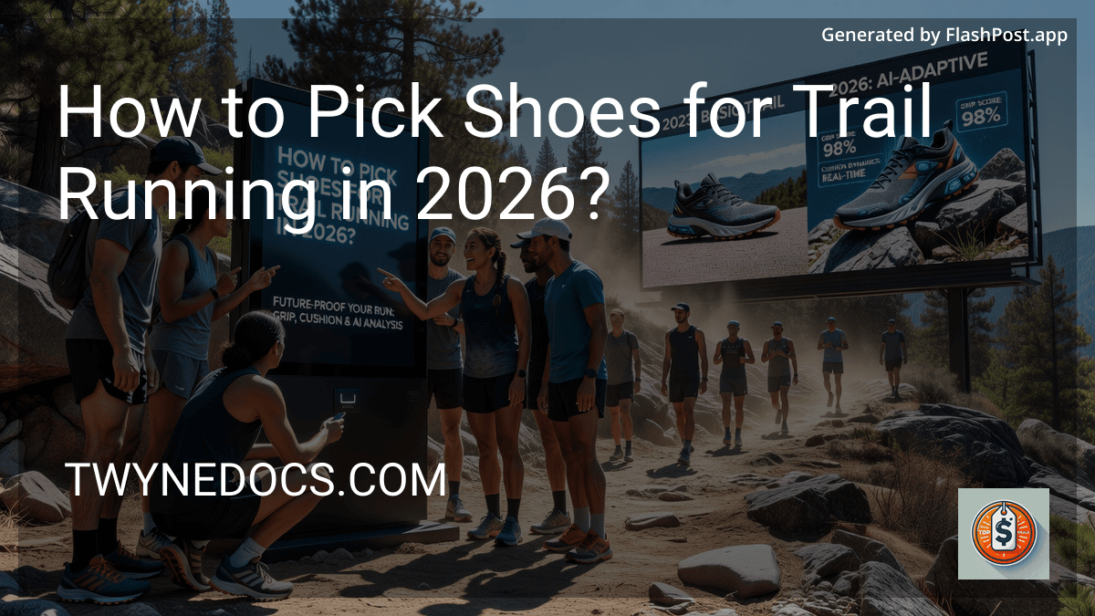 How to Pick Shoes for Trail Running in 2026?