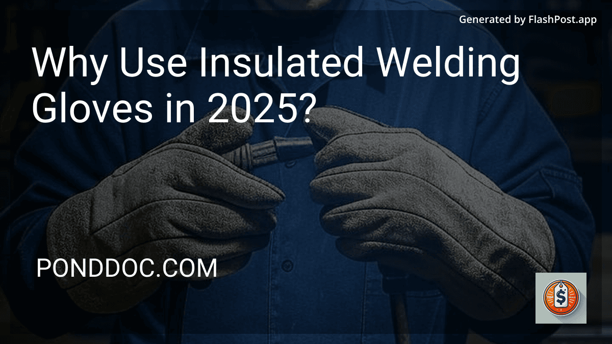 Why Use Insulated Welding Gloves in 2025? preview
