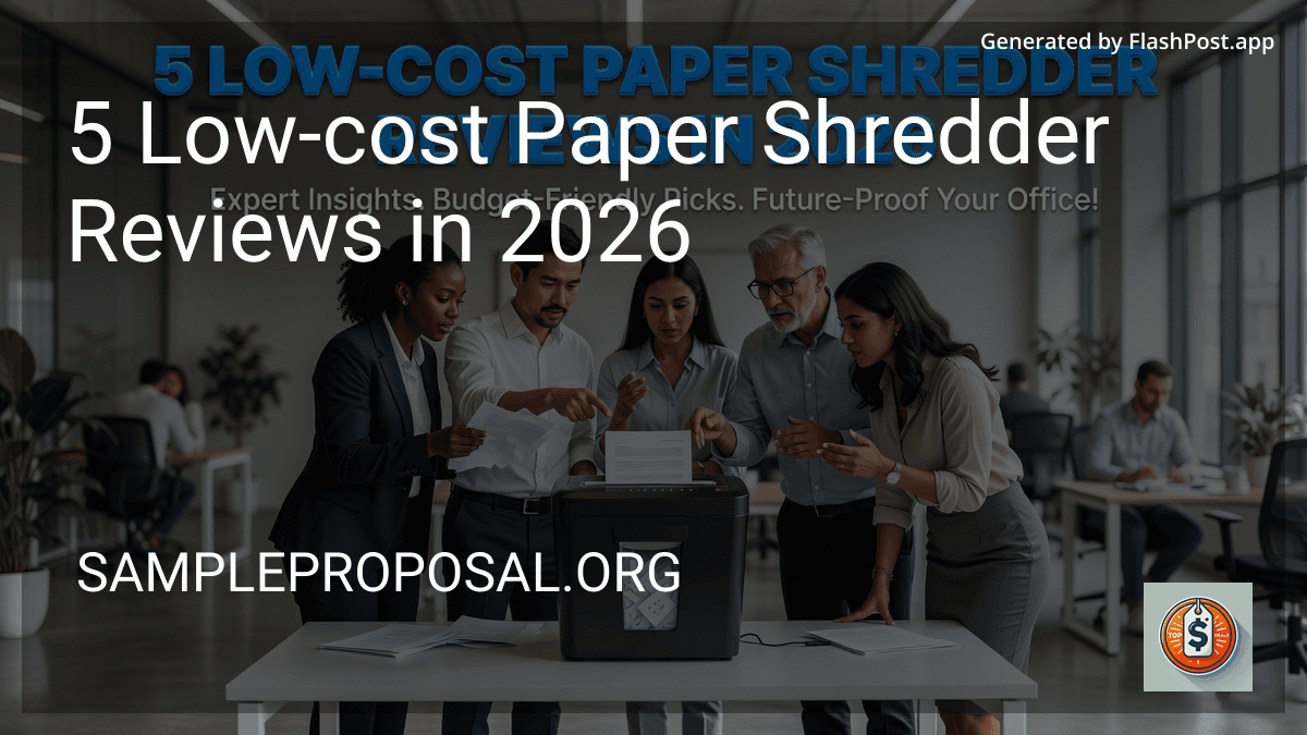 7 Low-cost Paper Shredder Reviews in 2026 image