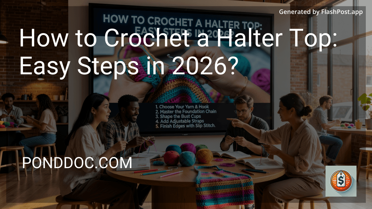 How to Crochet a Halter Top: Easy Steps in 2026? image