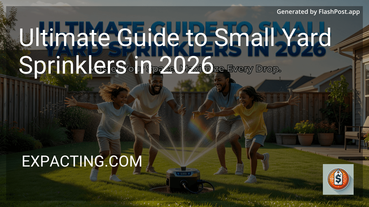 Ultimate Guide to Small Yard Sprinklers in 2026 preview