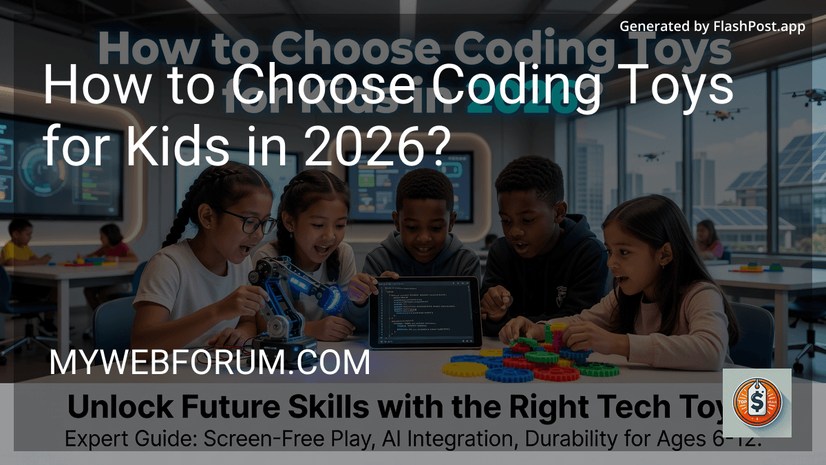 How to Choose Coding Toys for Kids in 2026? preview