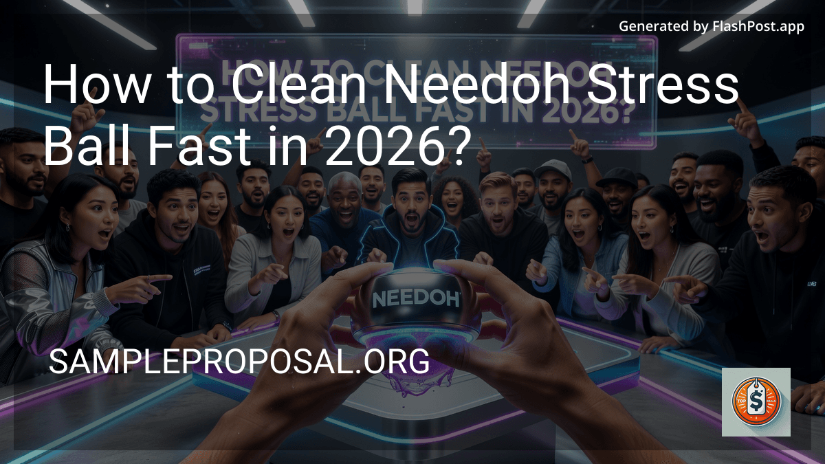 How to Clean Needoh Stress Ball Fast in 2026? preview