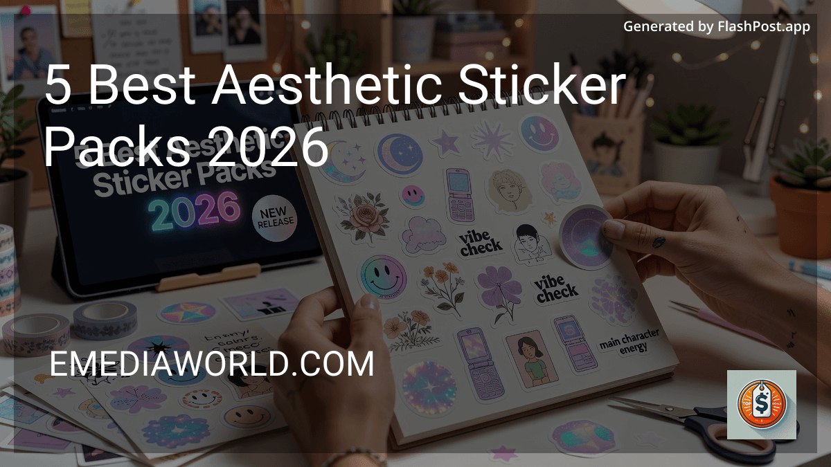 7 Best Aesthetic Sticker Packs 2026 in 2026 image