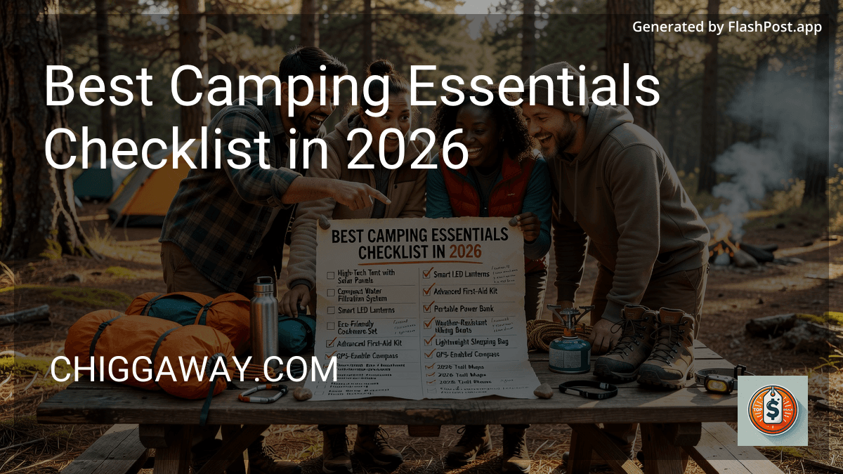 Best Camping Essentials Checklist in 2026