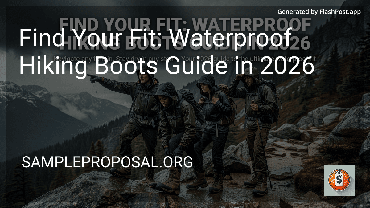 Find Your Fit: Waterproof Hiking Boots Guide in 2026 preview