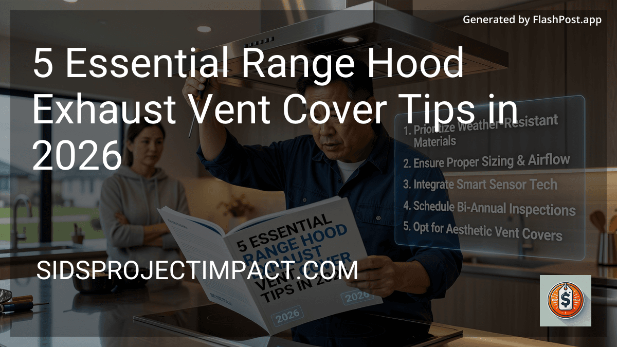 10 Essential Range Hood Exhaust Vent Cover Tips in 2026 preview
