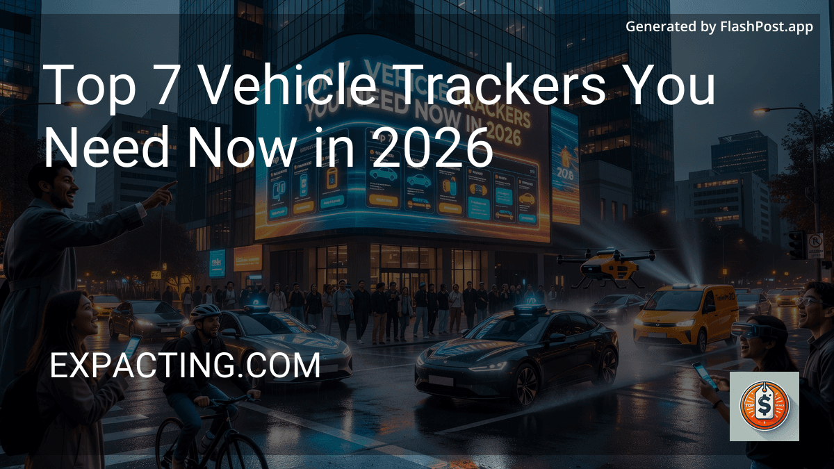 Top 7 Vehicle Trackers You Need Now in 2026 image