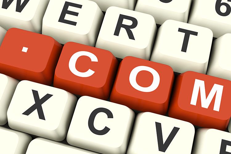 Choosing a good domain name for your website image