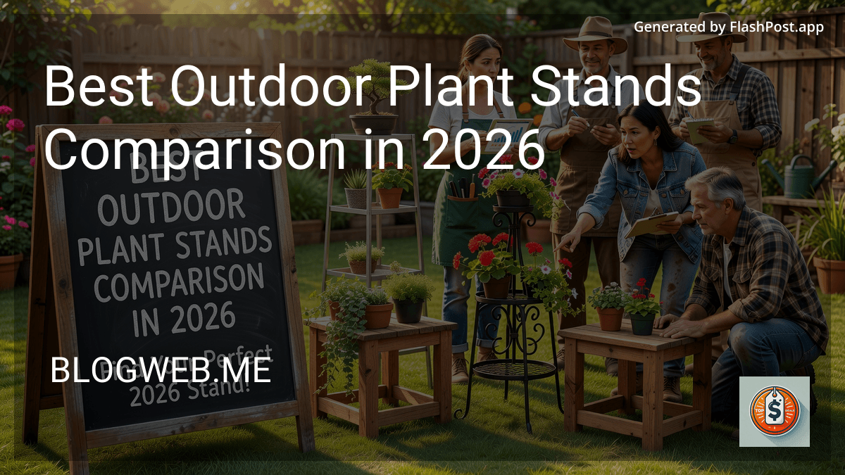 Best Outdoor Plant Stands Comparison in 2026 image