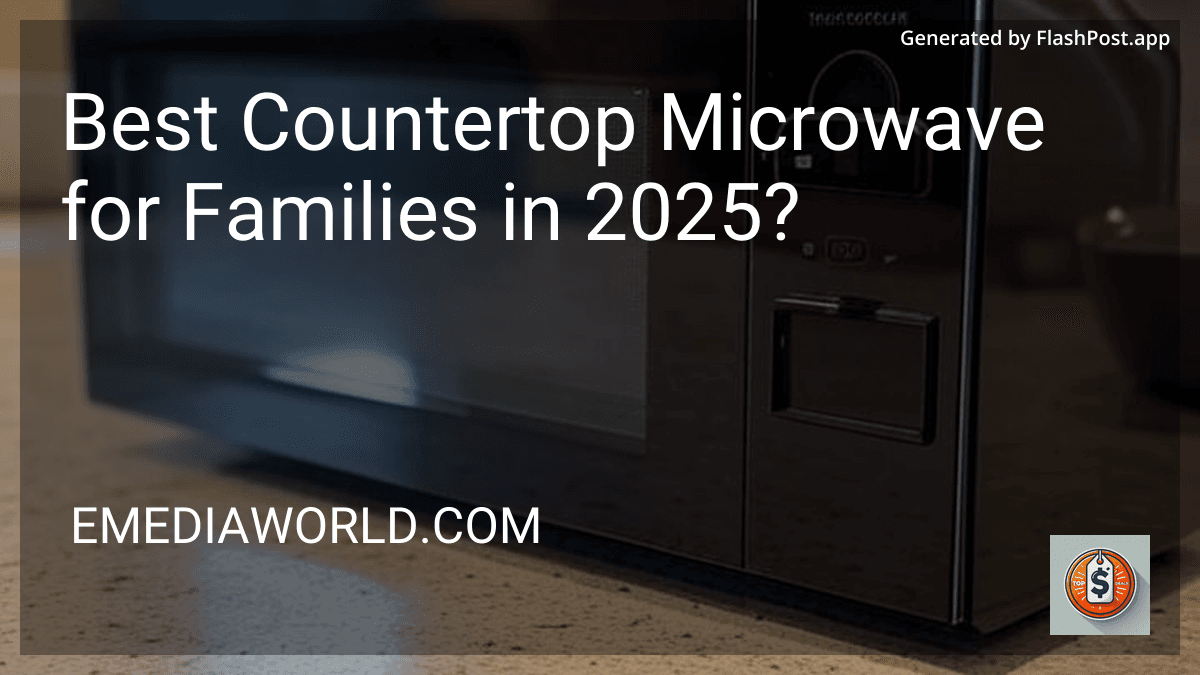Best Countertop Microwave for Families in 2025? preview
