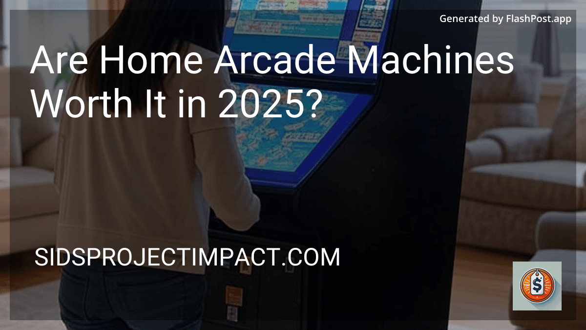 Are Home Arcade Machines Worth It in 2025? image