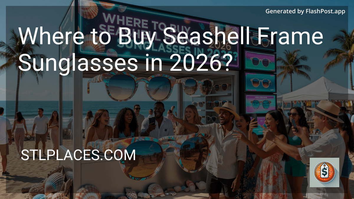 Where to Buy Seashell Frame Sunglasses in 2026? preview