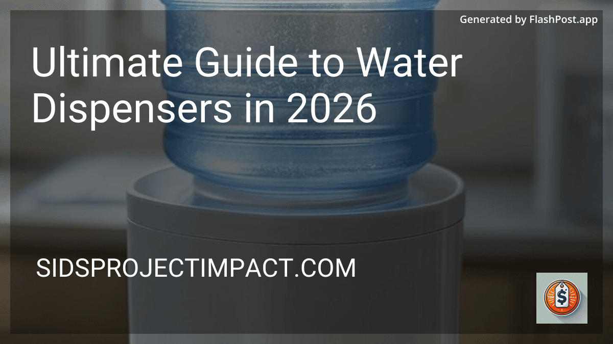 Ultimate Guide to Water Dispensers in 2026 preview