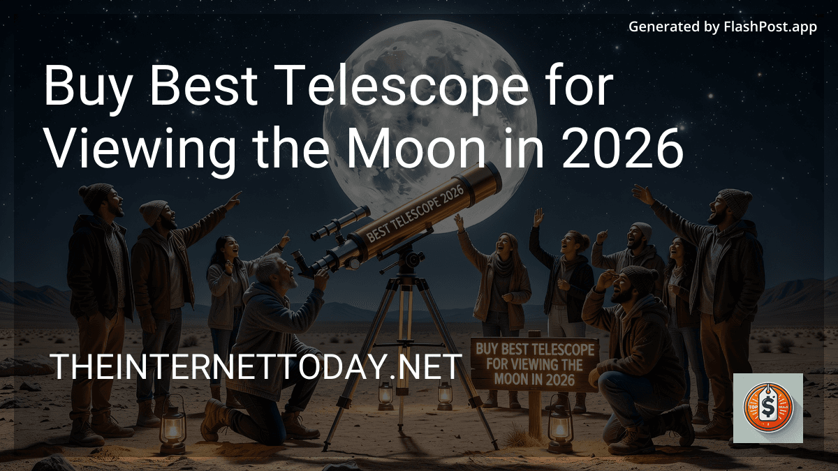 Buy Best Telescope for Viewing the Moon in 2026 preview