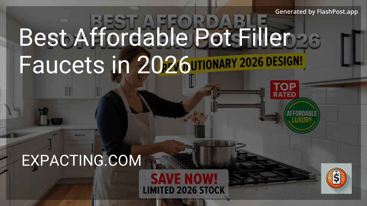Best Affordable Pot Filler Faucets in 2026 image