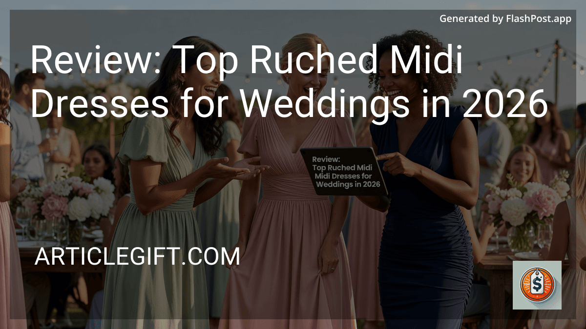 Review: Top Ruched Midi Dresses for Weddings in 2026 preview