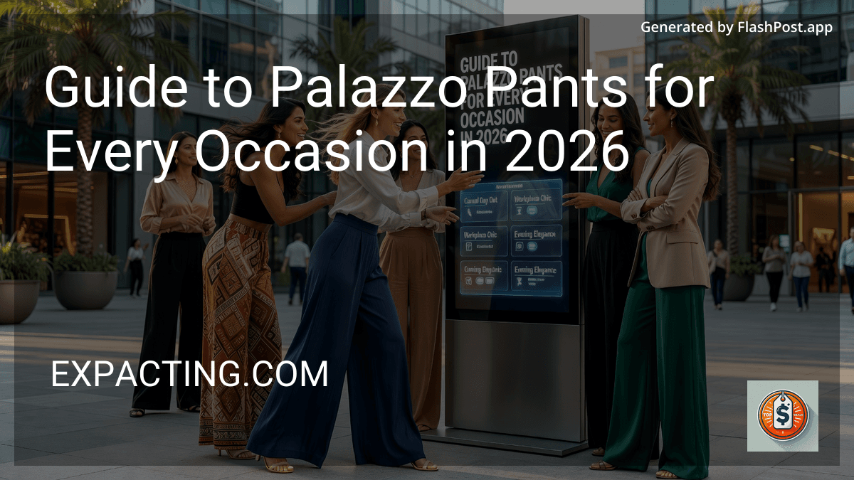 Guide to Palazzo Pants for Every Occasion in 2026 preview