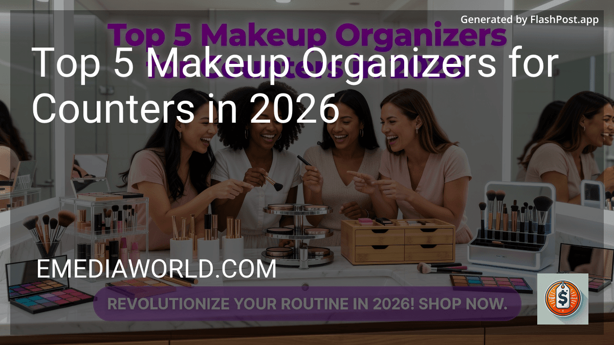 Top 5 Makeup Organizers for Counters in 2026 preview