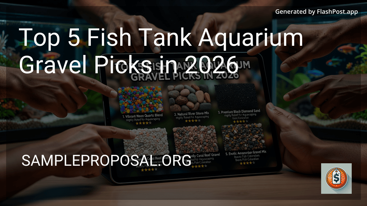 Top 5 Fish Tank Aquarium Gravel Picks in 2026
