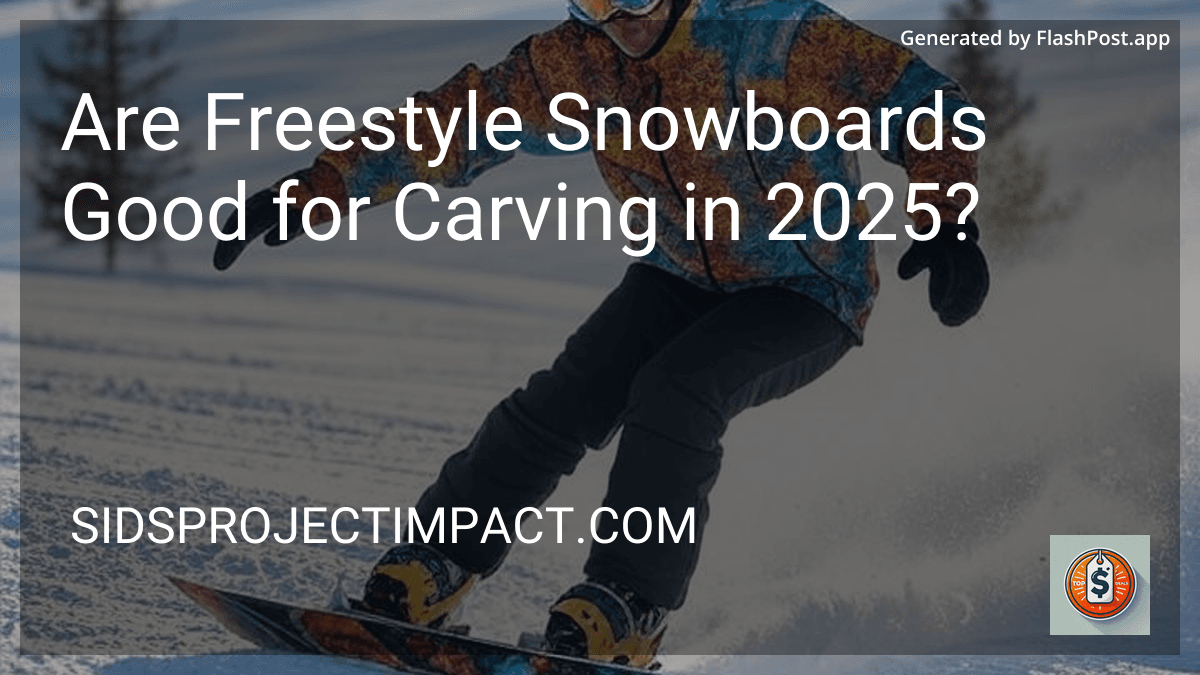 Are Freestyle Snowboards Good for Carving in 2025? preview