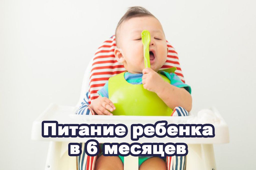 Питание ребенка в 6 месяцев image