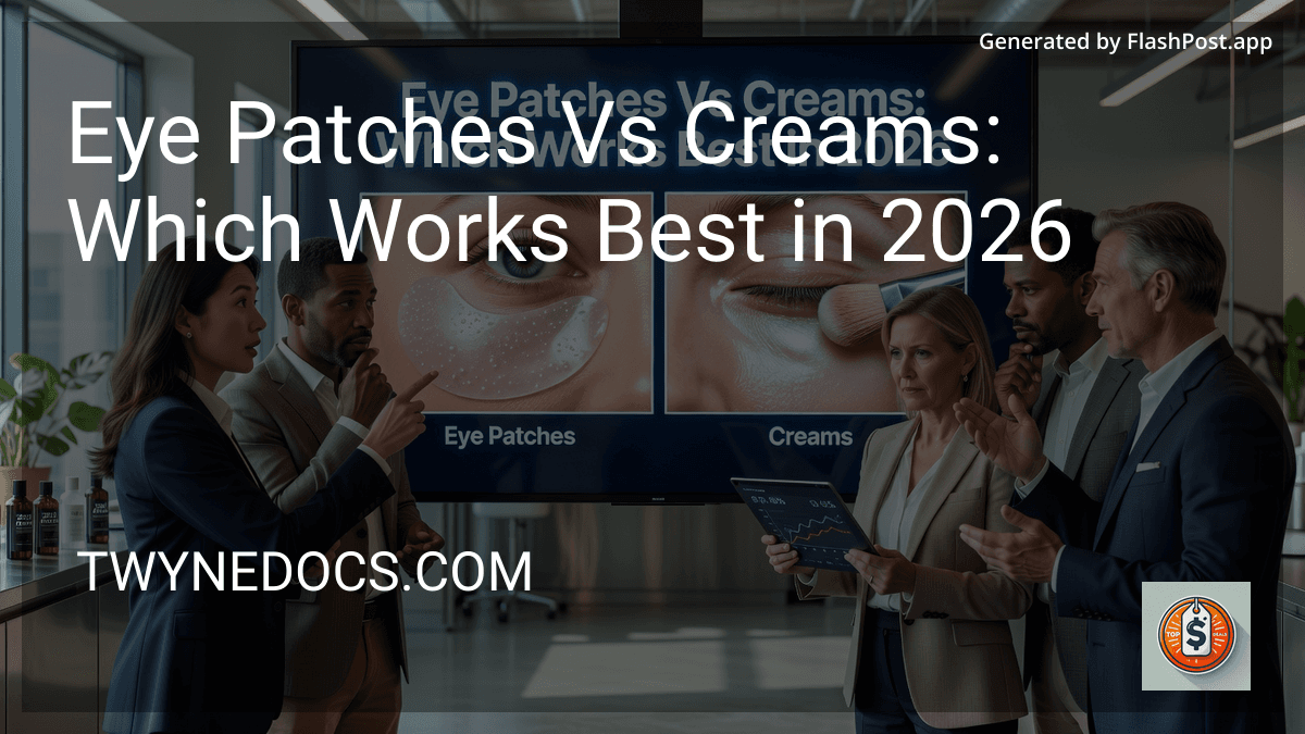 Eye Patches Vs Creams: Which Works Best in 2026 preview